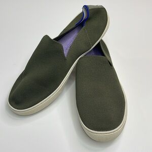 Rothy’s Slip On Sneaker Green Size 11